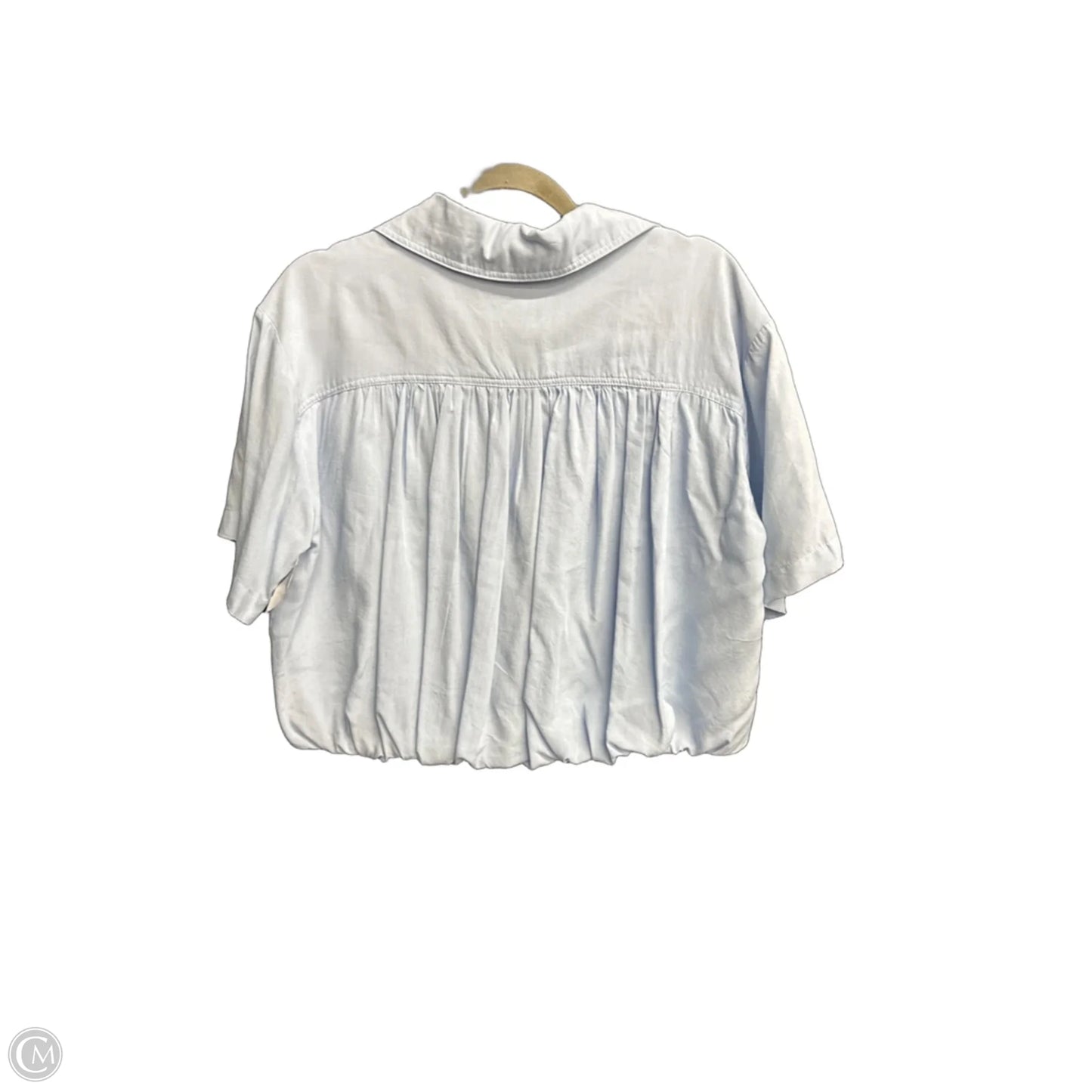 Top Short Sleeve By Clothes Mentor In Blue, Size: M