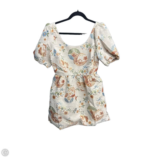 Dress Casual Short By Storia In Floral Print, Size: S