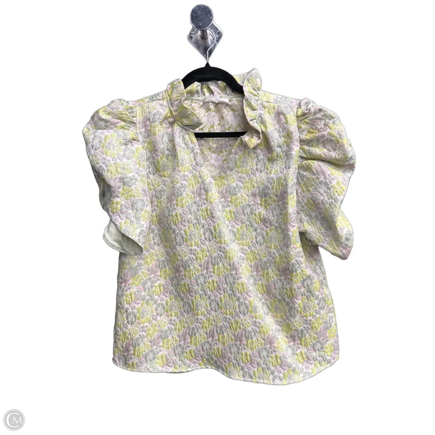 Top Short Sleeve By Thml In Floral Print, Size: M