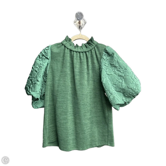 Top Short Sleeve By Thml In Green, Size: S