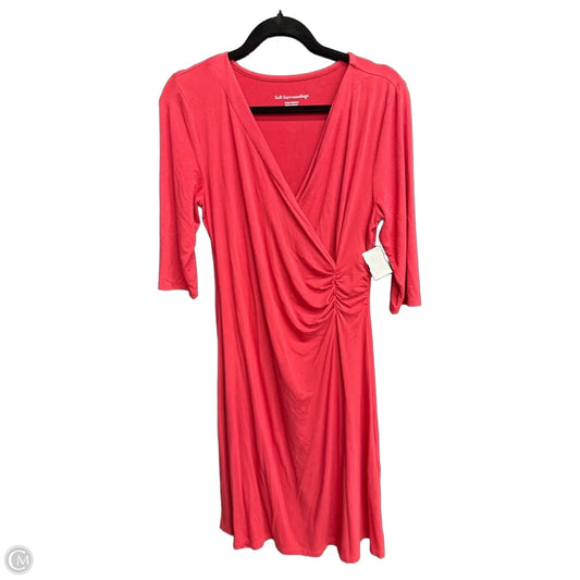Dress Casual Short By Soft Surroundings In Red, Size: Mp