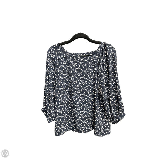 Top Long Sleeve By Loft In Floral Print, Size: S