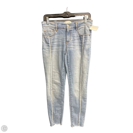 Jeans Skinny By Loft In Blue Denim, Size: 2