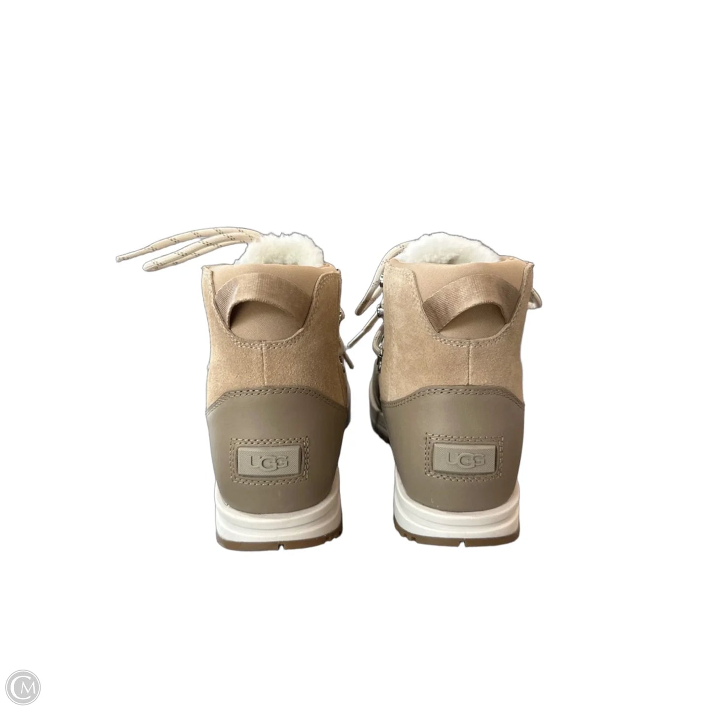 Boots Designer By Ugg In Brown, Size: 5.5