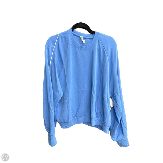 Sweatshirt Crewneck By Daily Practice By Anthropologie In Blue, Size: Xl