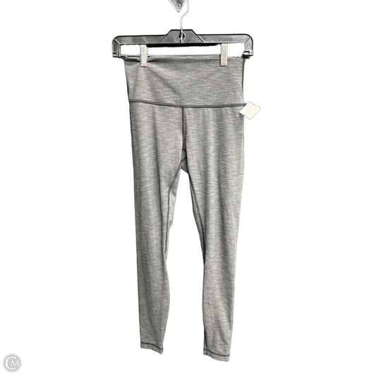 Athletic Leggings By Lululemon In Silver, Size: S