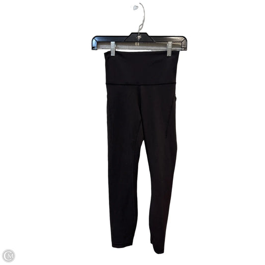 Athletic Leggings By Lululemon In Black, Size: S