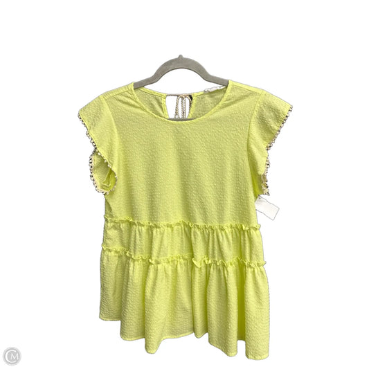 Top Sleeveless By Thml In Yellow, Size: S