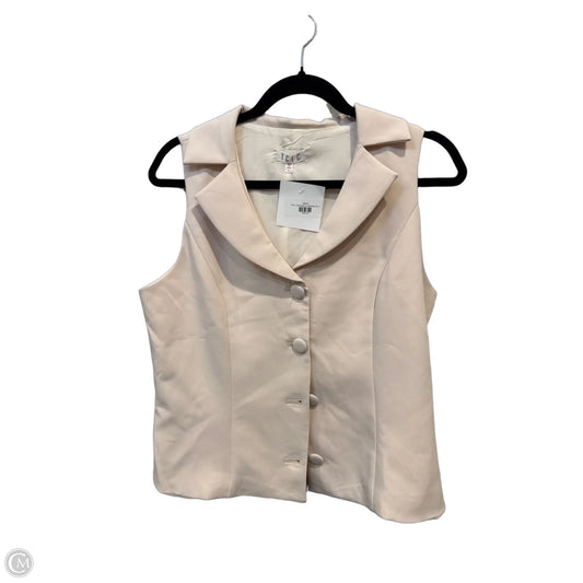 Vest Other By Tcec In Cream, Size: L