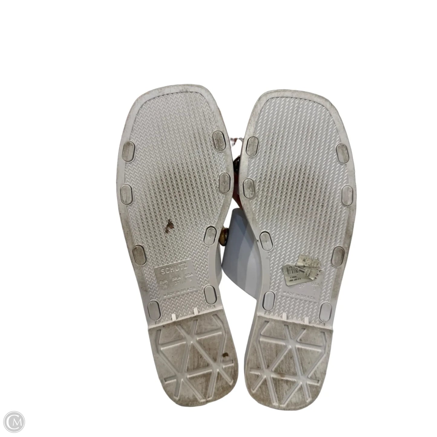 Sandals Flats By Schutz In White, Size: 9