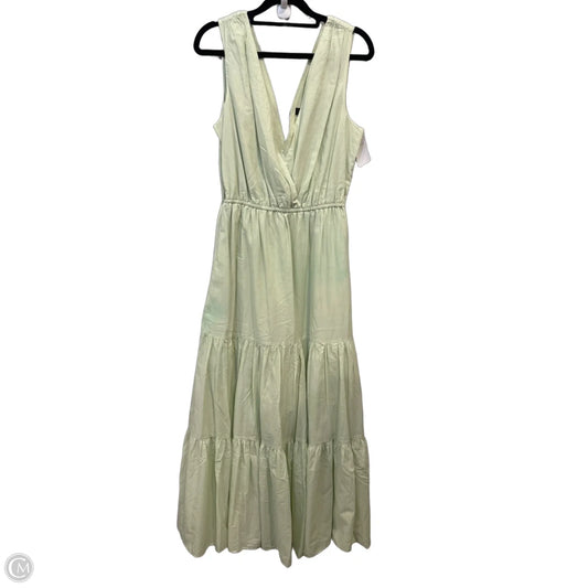 Dress Casual Maxi By Banana Republic In Green, Size: S