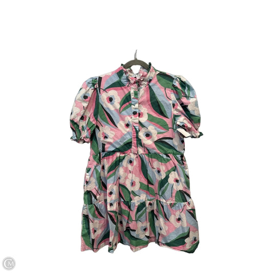Dress Casual Short By Tcec In Floral Print, Size: L