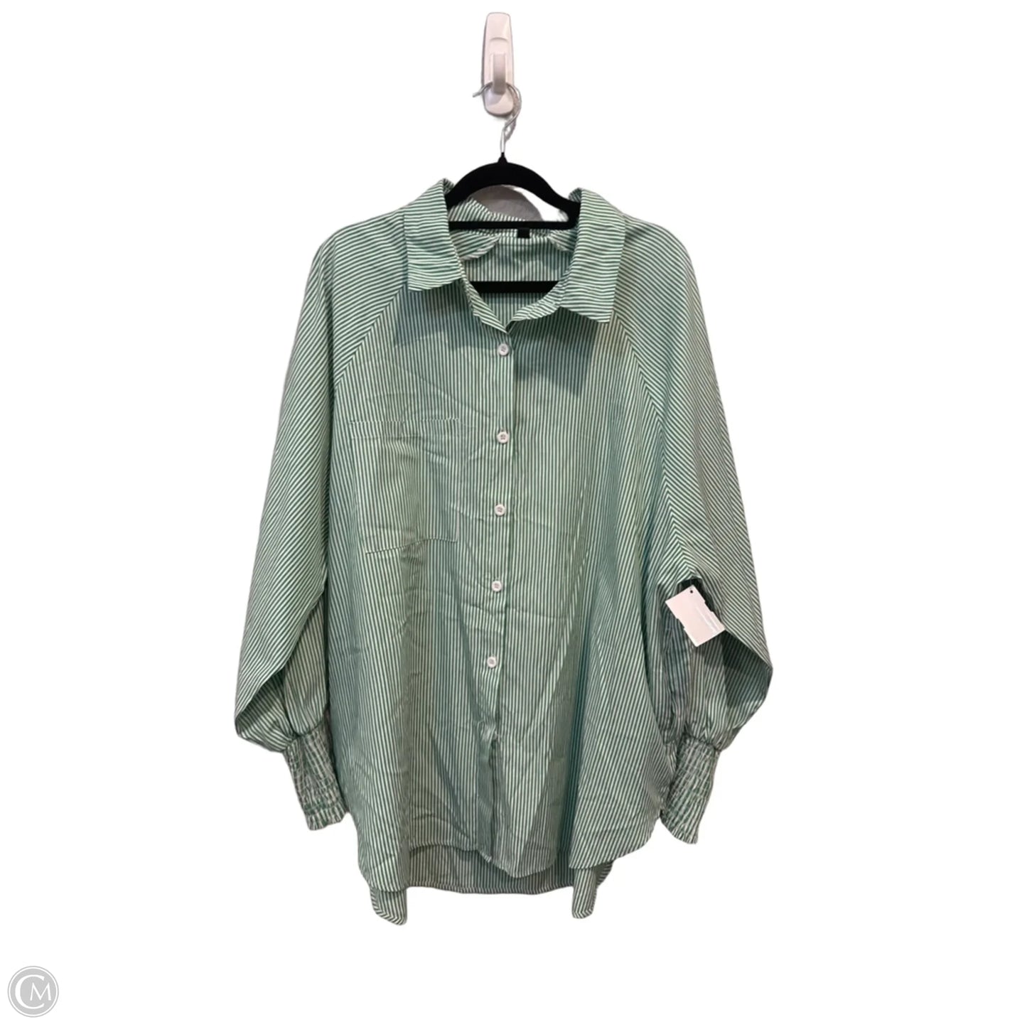 Top Long Sleeve By Clothes Mentor In Striped Pattern, Size: Xl