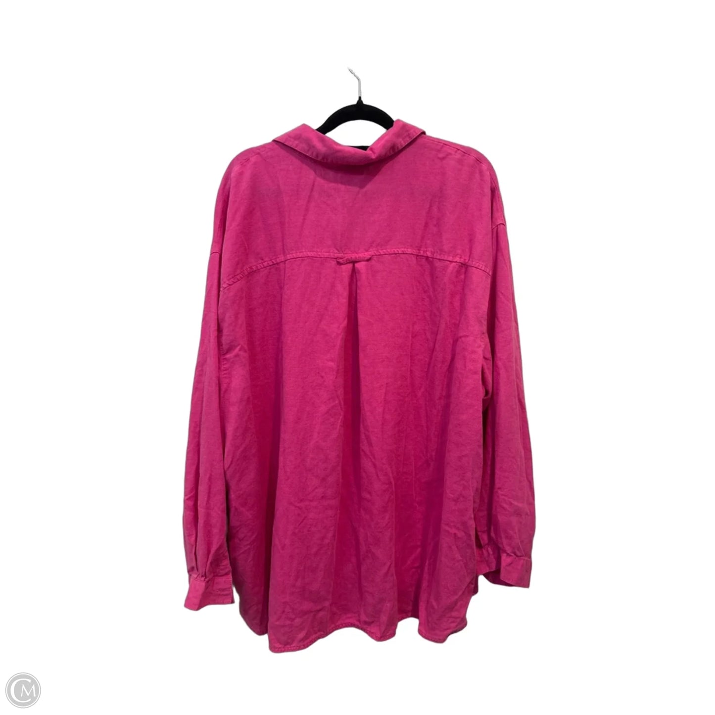 Top Long Sleeve By Old Navy In Pink, Size: Xl