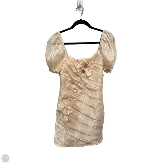 Dress Casual Short By Storia In Peach, Size: M