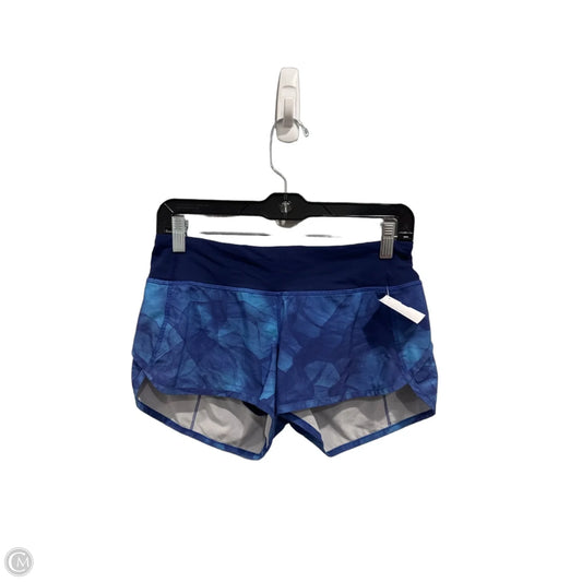 Athletic Shorts By Lululemon In Purple, Size: 4