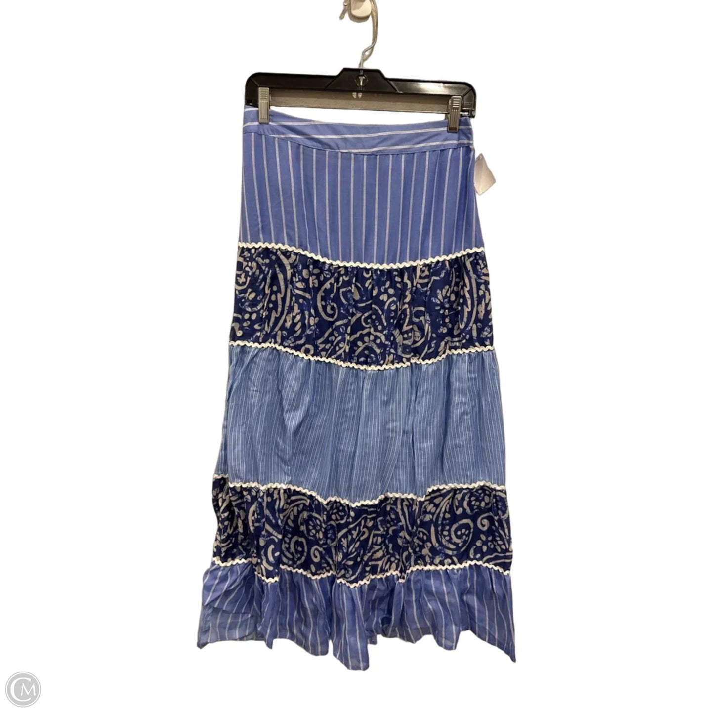 Skirt Maxi By Clothes Mentor In Striped Pattern, Size: 6