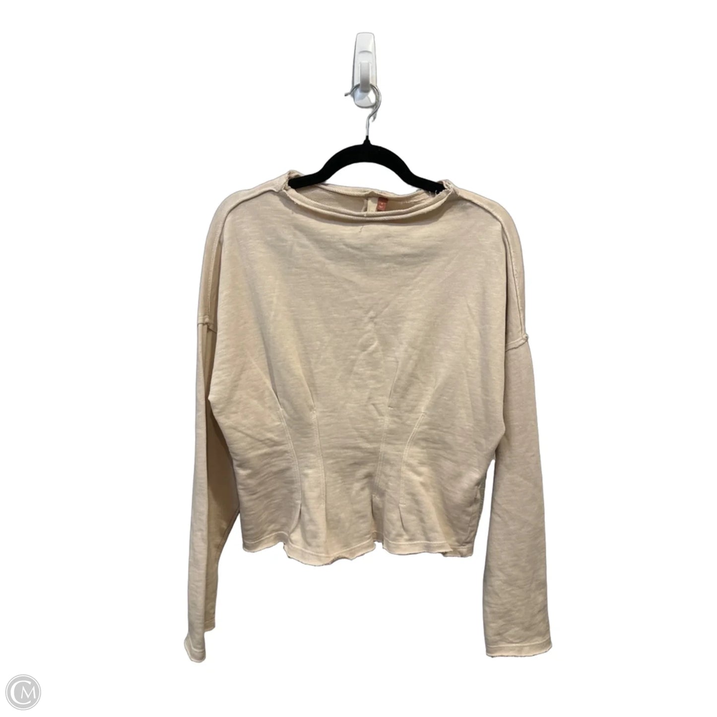 Top Long Sleeve By Pilcro In Cream, Size: S