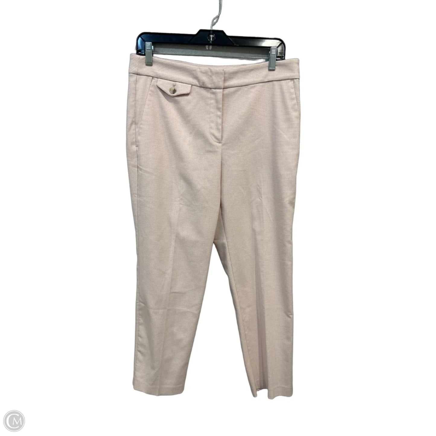 Pants Dress By Loft In Pink & White, Size: 6