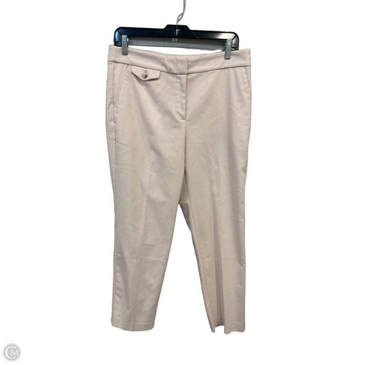 Pants Dress By Loft In Pink & White, Size: 6