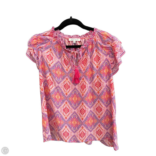 Top Sleeveless By Rose And Olive In Floral Print, Size: L
