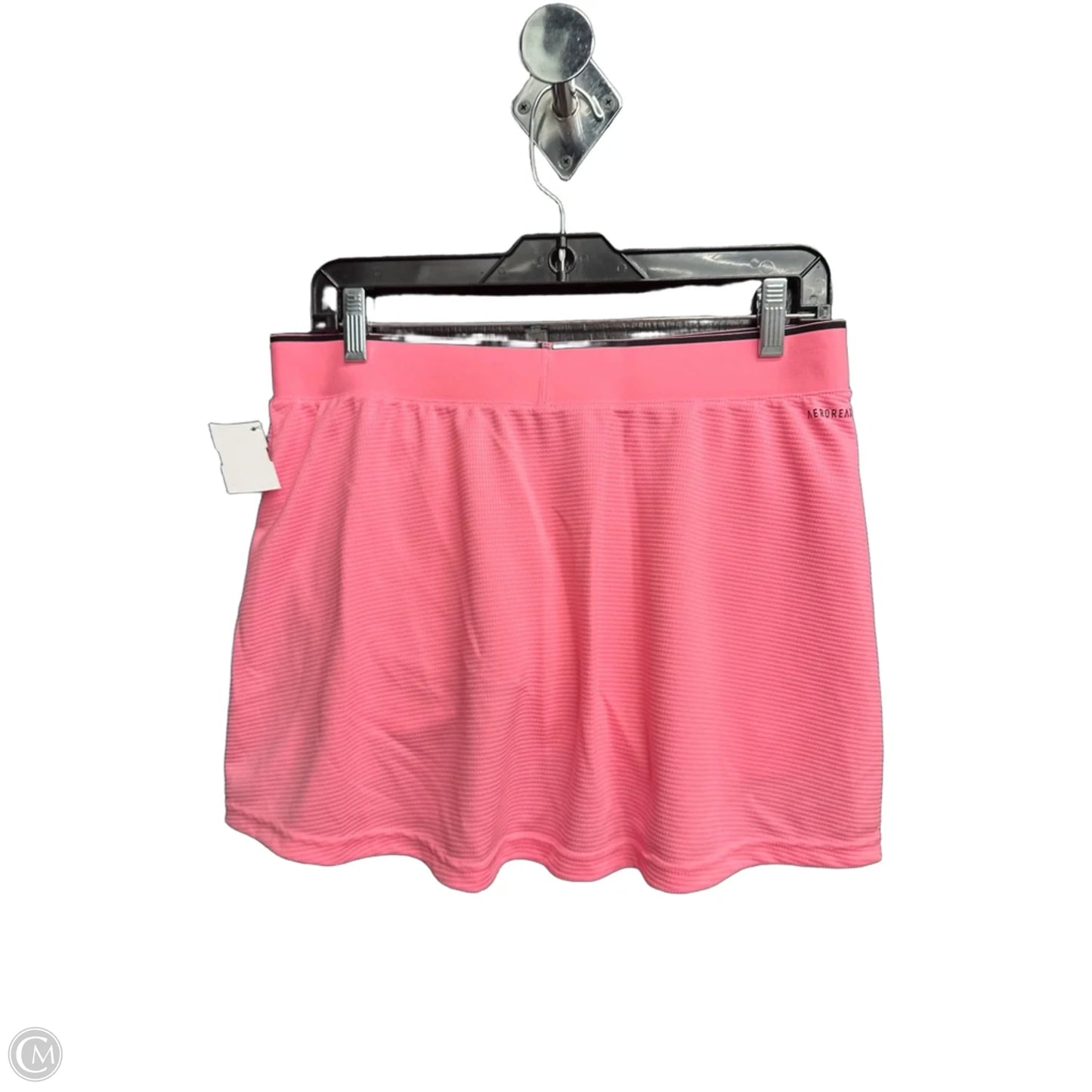 Athletic Skirt By Adidas In Pink, Size: L