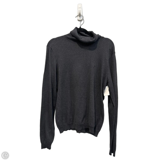 Top Long Sleeve By Ralph Lauren In Grey, Size: L