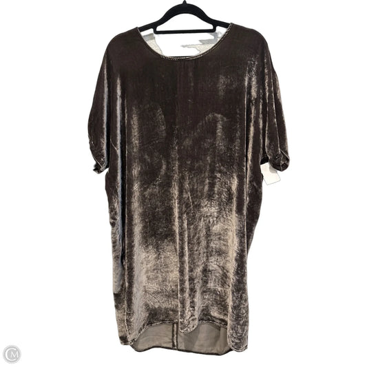 Dress Casual Midi By Madewell In Brown, Size: L