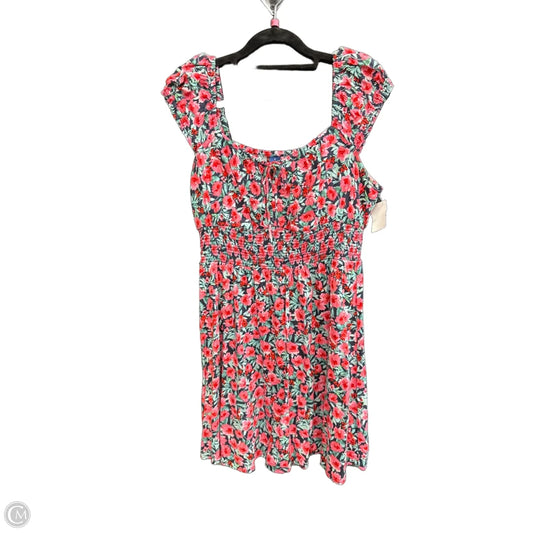 Dress Casual Short By Old Navy In Floral Print, Size: S