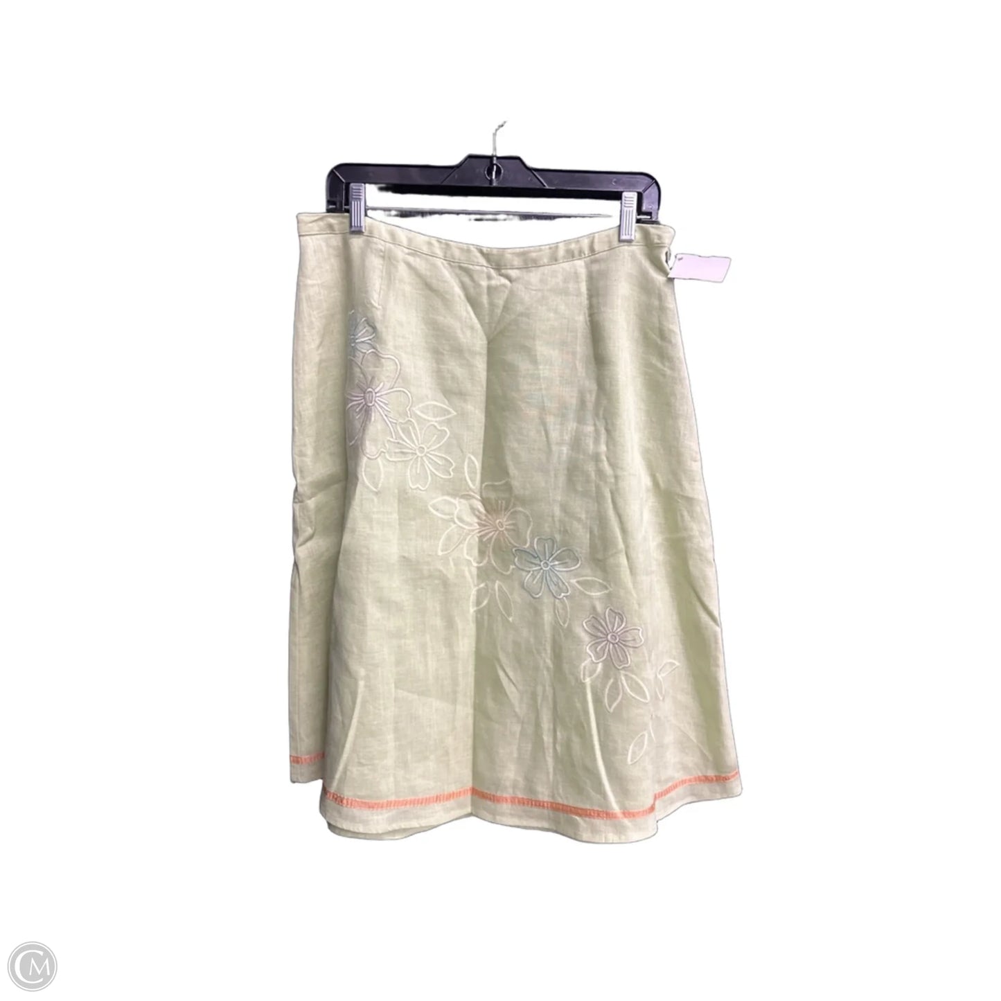 Skirt Mini & Short By Edward Women In Green, Size: 12