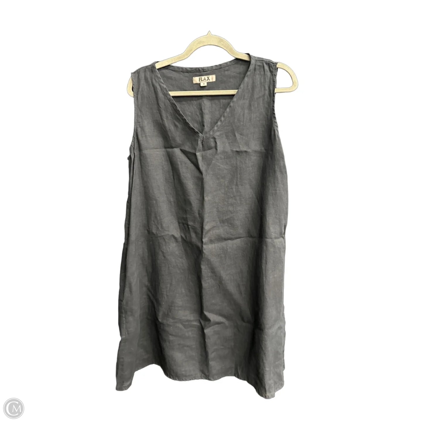 Tunic Sleeveless By Flax In Black, Size: S