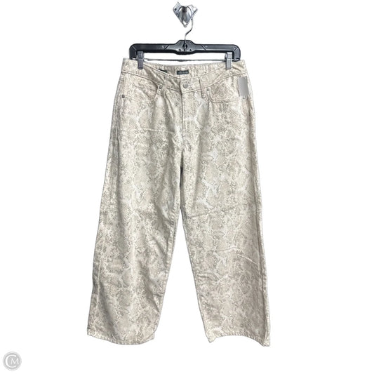 Jeans Straight By Wild Fable In Snakeskin Print, Size: 8