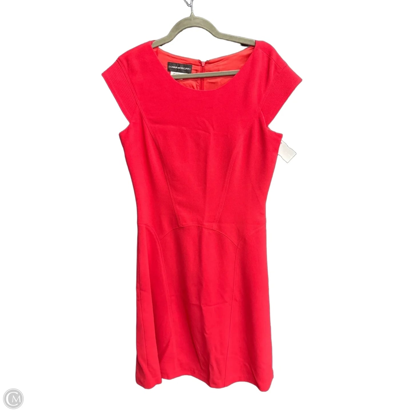Dress Casual Midi By Donna Morgan In Pink, Size: M
