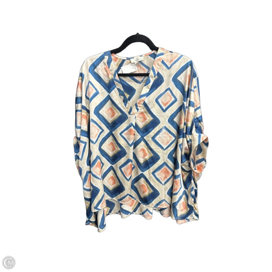 Top Short Sleeve By Entro In Multi-colored, Size: M