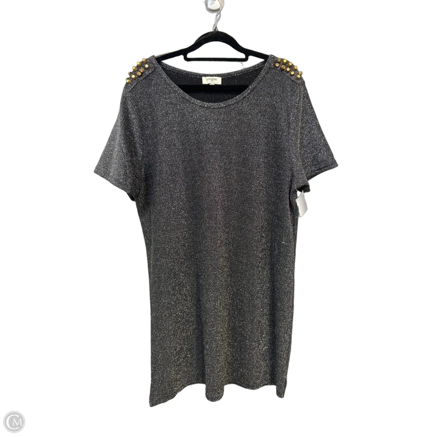 Dress Casual Short By Umgee In Grey, Size: L