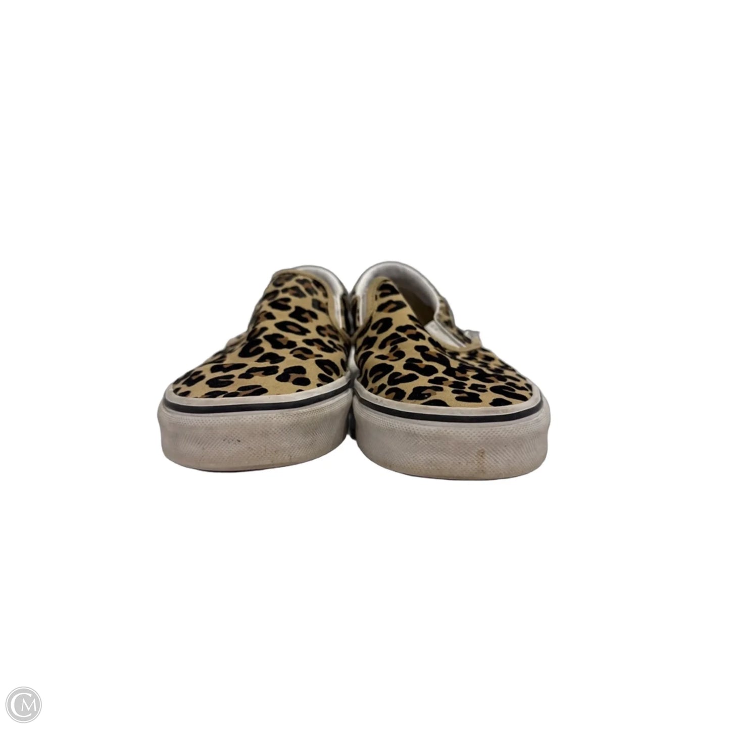 Shoes Flats By Vans In Animal Print, Size: 8