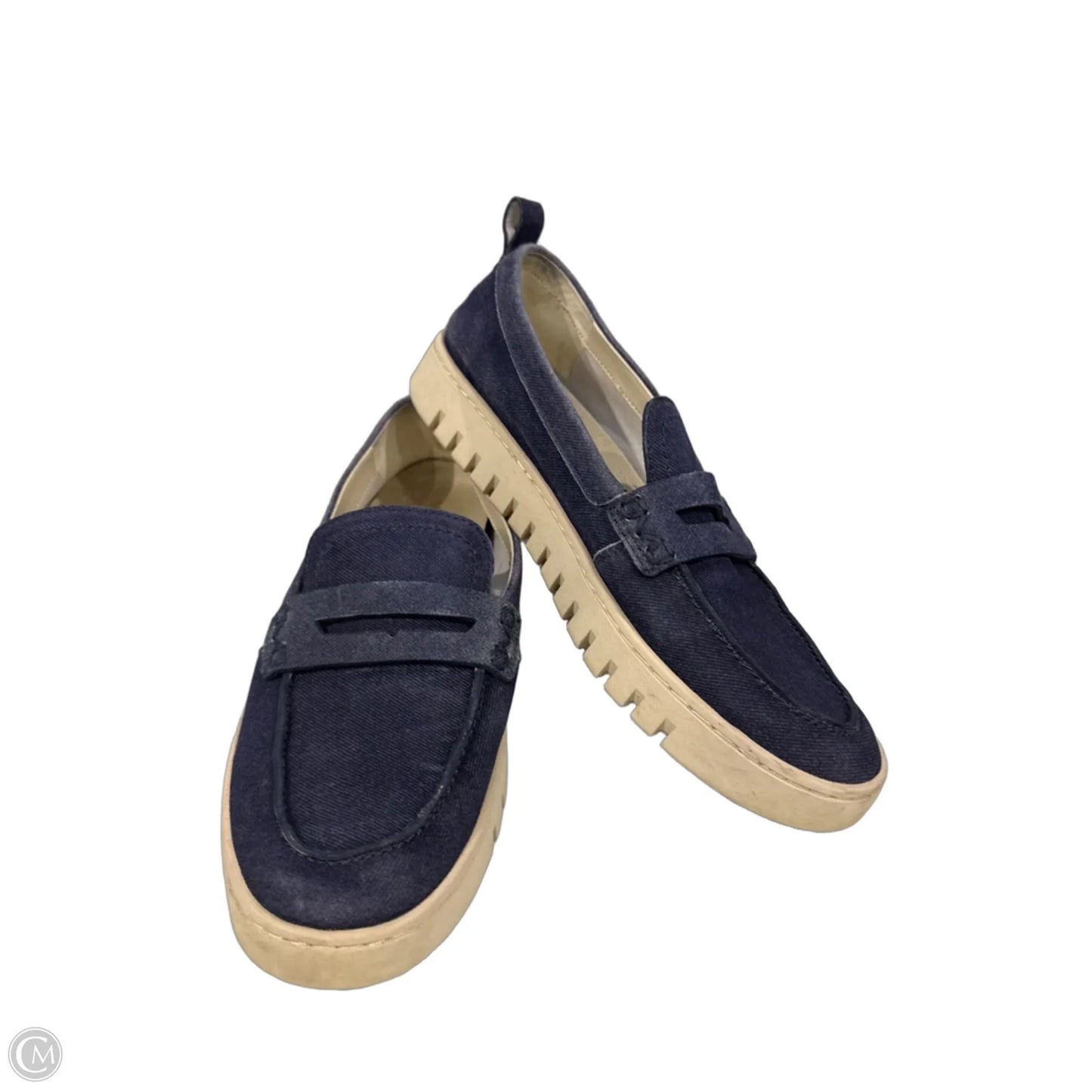 Shoes Flats By Vionic In Blue, Size: 8