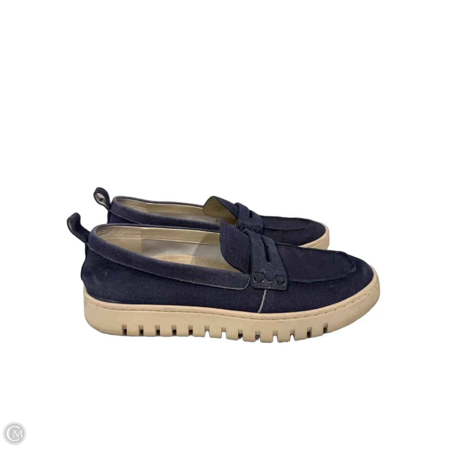 Shoes Flats By Vionic In Blue, Size: 8