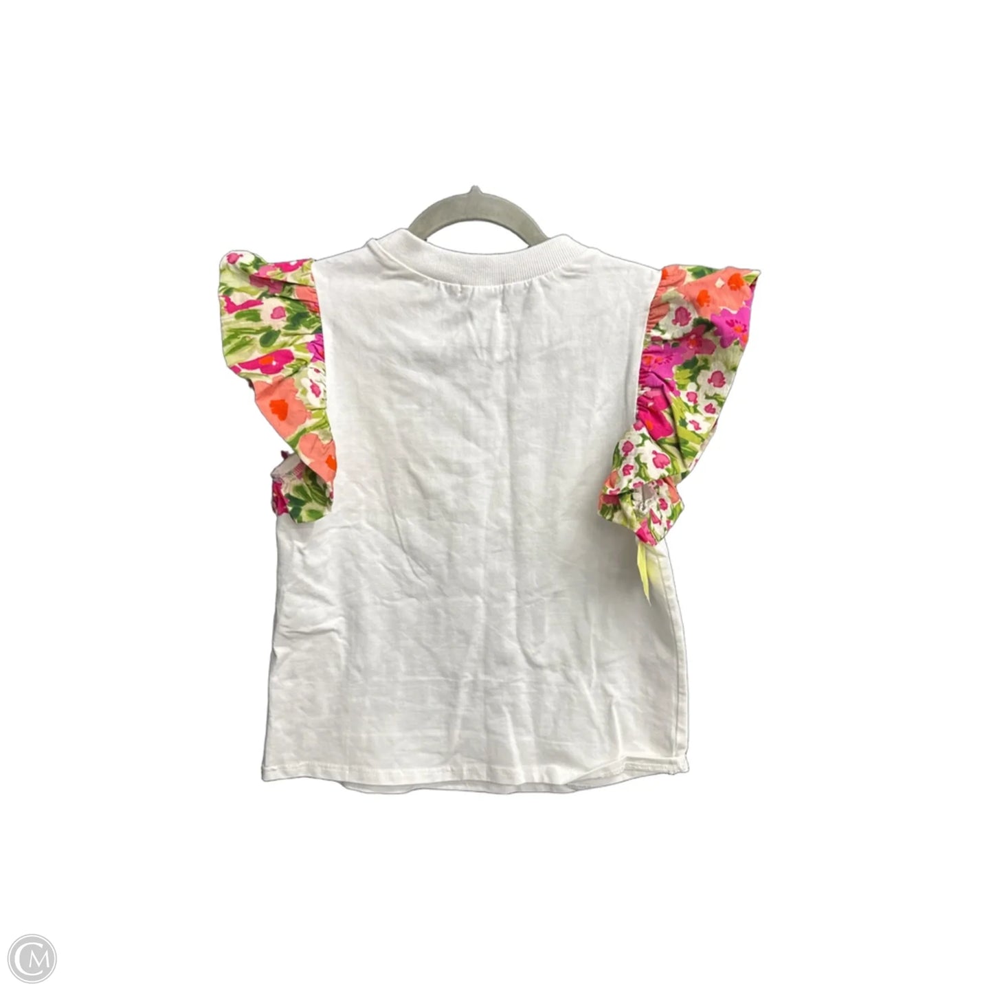 Top Sleeveless By Tcec In White, Size: S