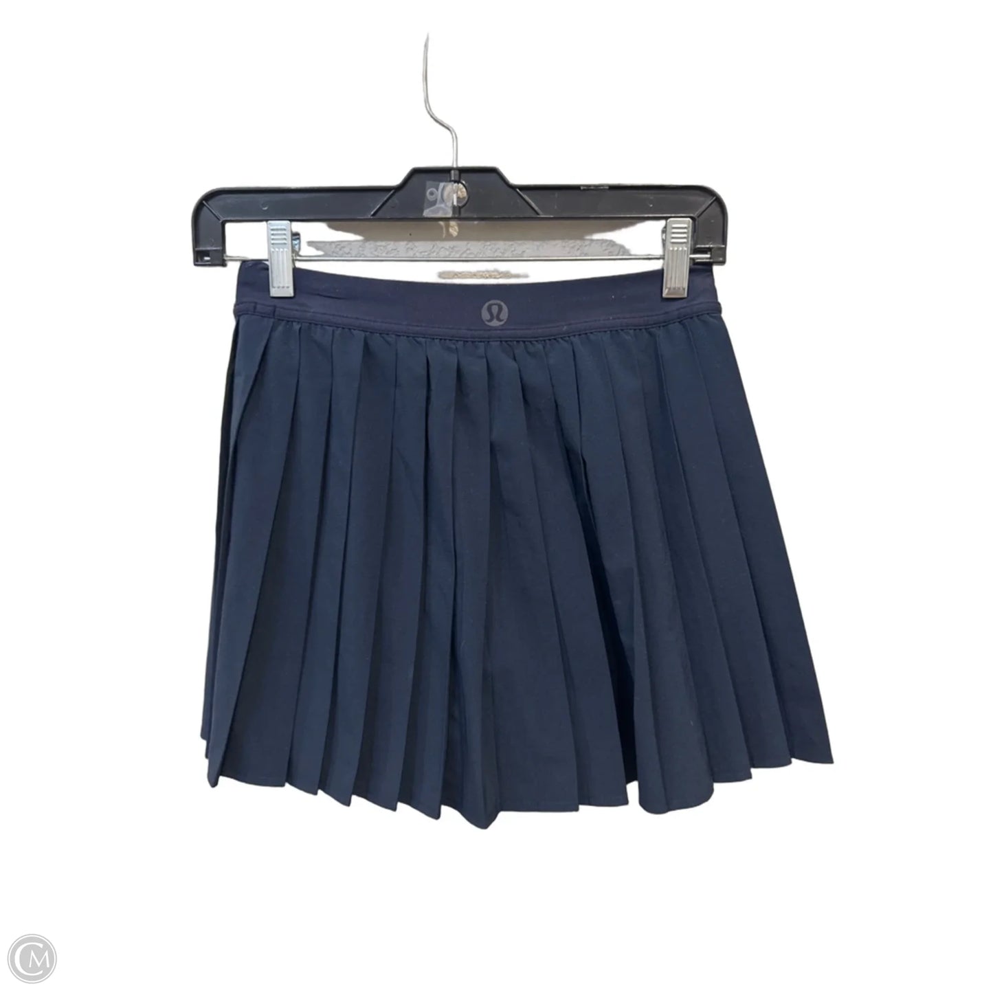 Athletic Skirt By Lululemon In Navy, Size: 4