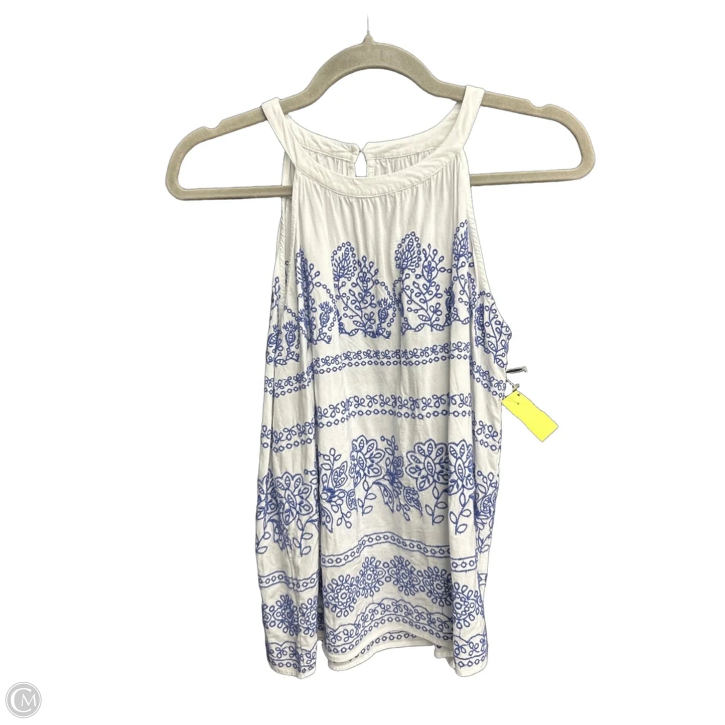 Top Sleeveless By Clothes Mentor In Floral Print, Size: S