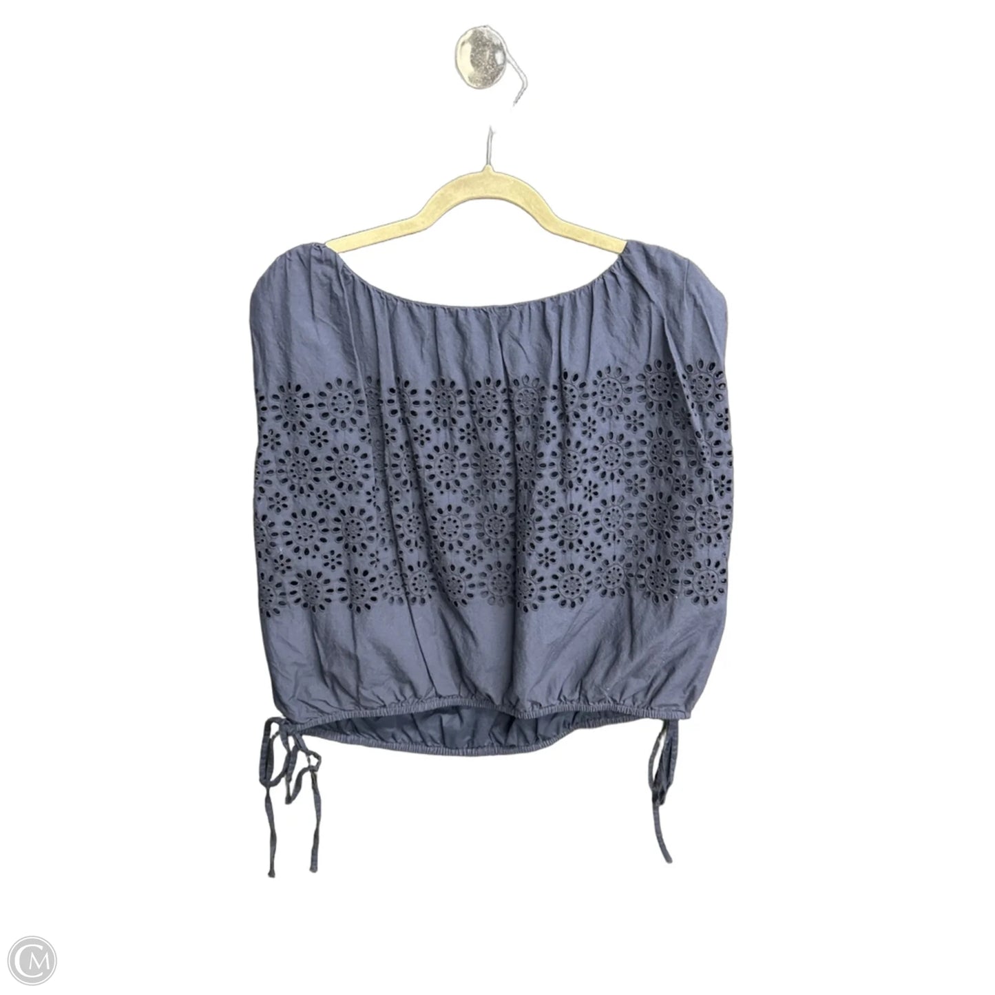 Top Sleeveless By Loft In Navy, Size: Xl