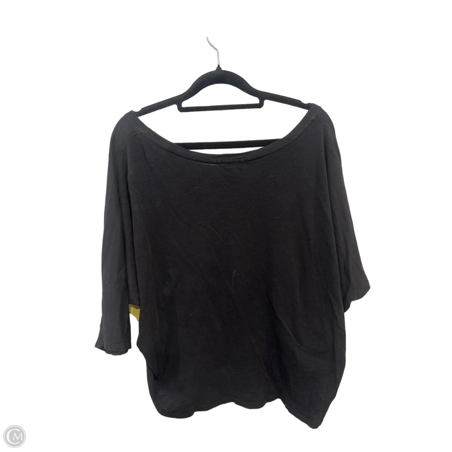 Top 3/4 Sleeve By Vince In Black, Size: S