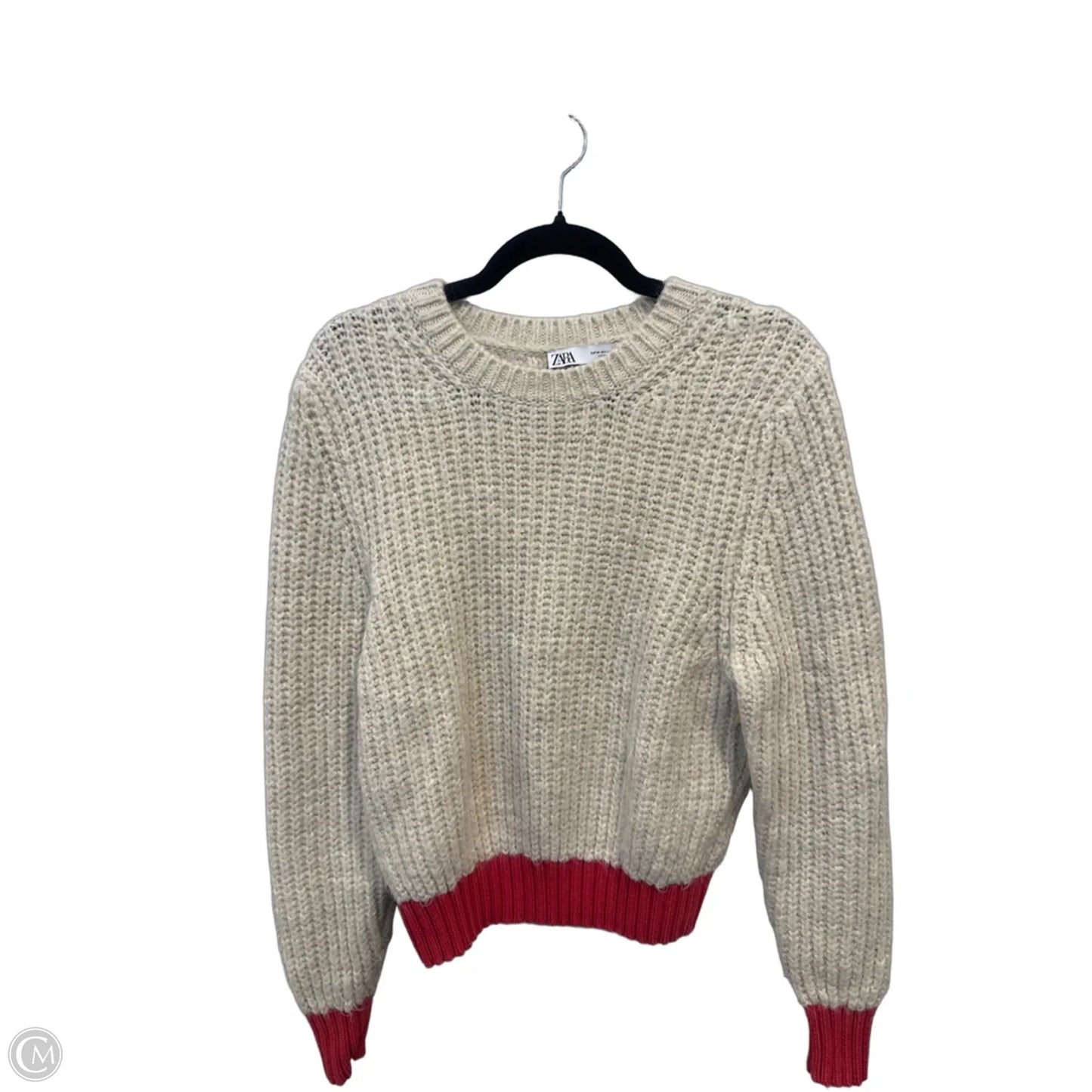 Sweater By Zara In Cream, Size: M