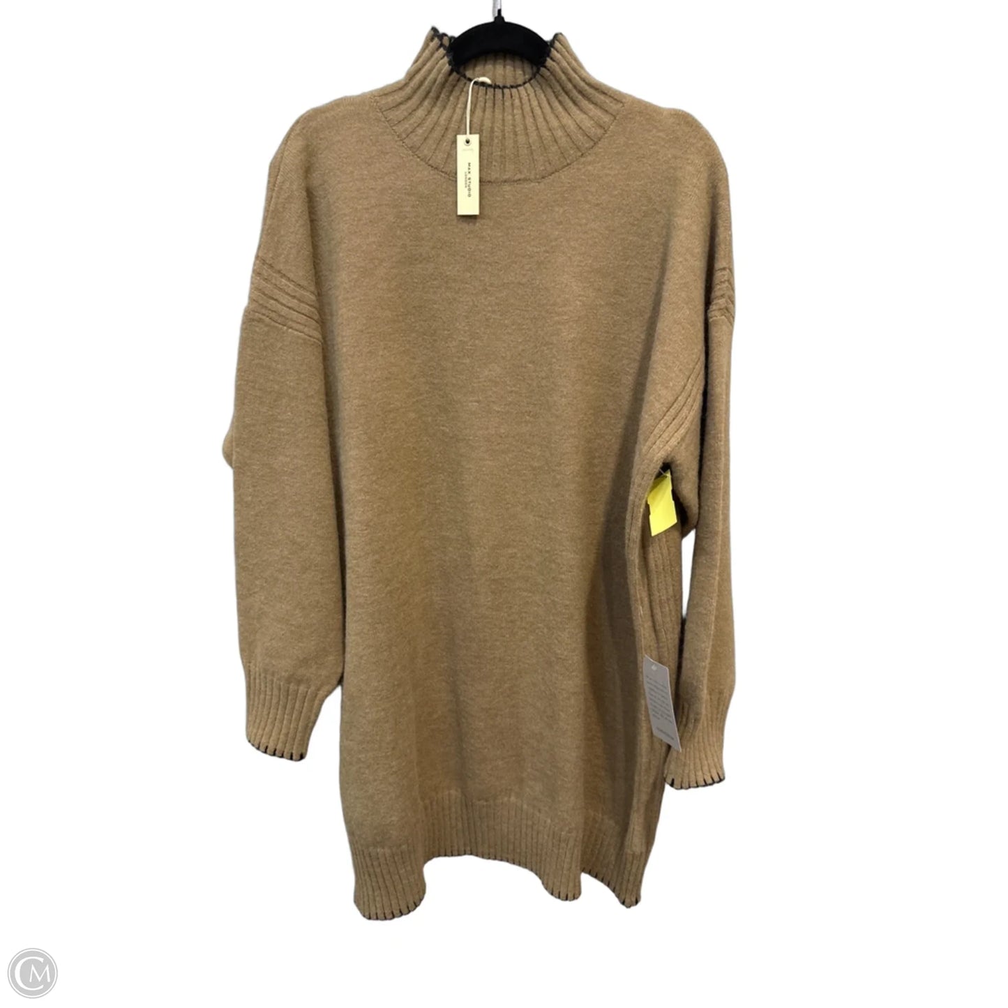 Dress Sweater By Max Studio In Brown, Size: L
