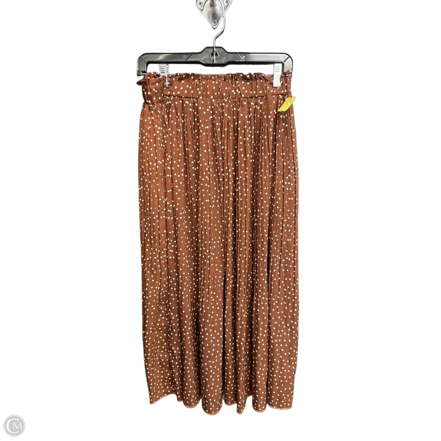 Skirt Midi By Exlura In Polkadot Pattern, Size: 14