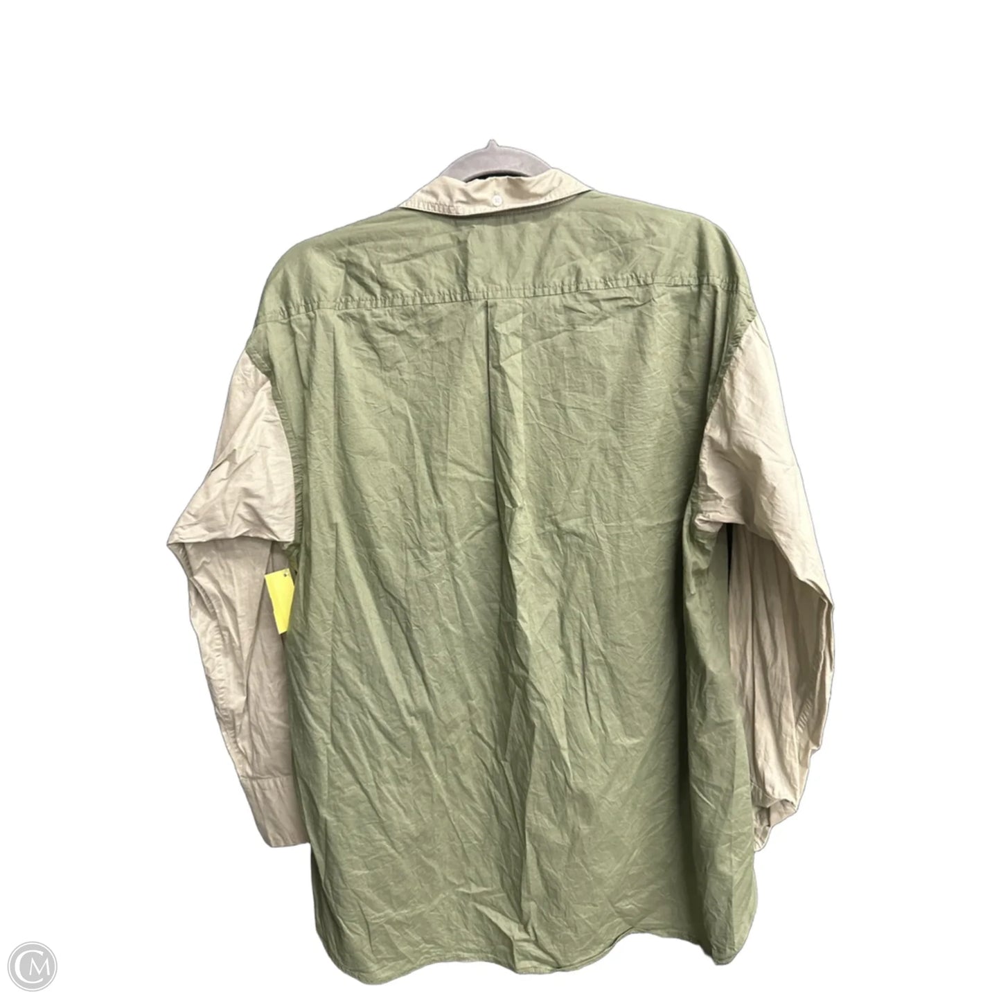 Top Long Sleeve By J. Crew In Green, Size: M