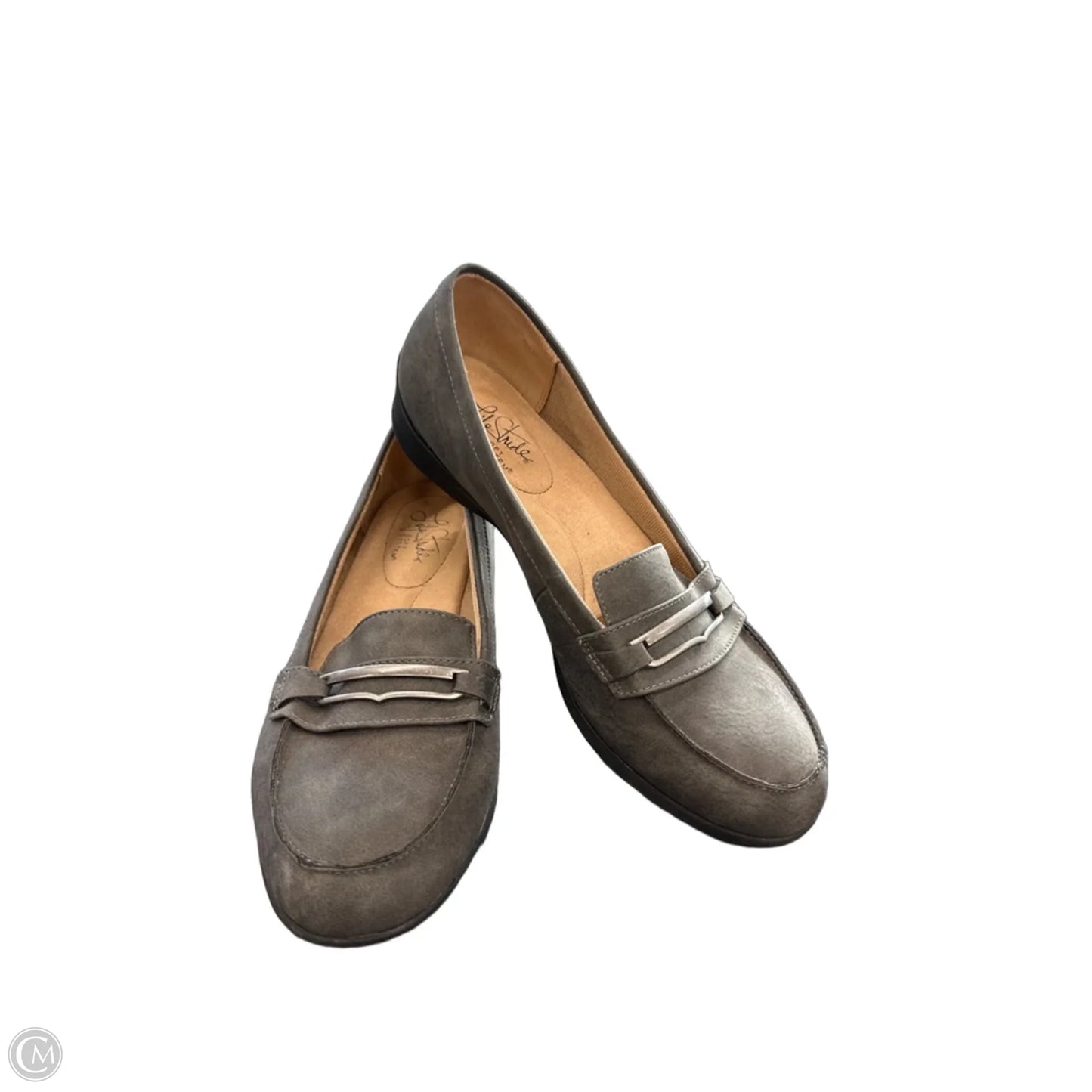 Shoes Flats By Life Stride In Grey, Size: 8.5