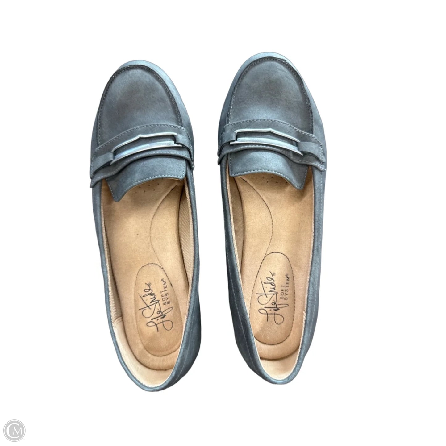 Shoes Flats By Life Stride In Grey, Size: 8.5