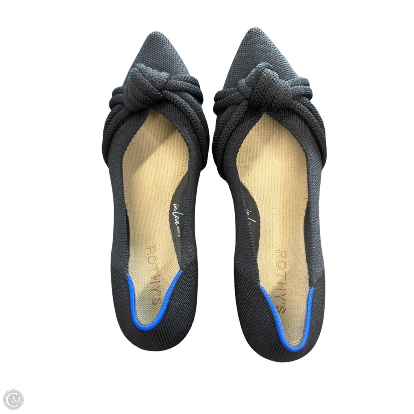 Shoes Flats By Rothys In Black, Size: 7.5